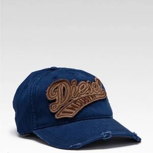 Diesel industry blue baseball cap